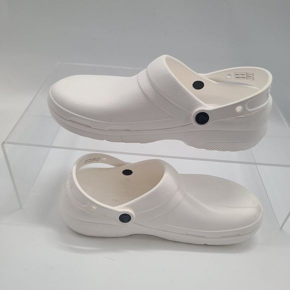 Crocs SpecialistII 204590-100 White Professional Slip on Comfort Womens Sz 11 - Picture 3 of 7
